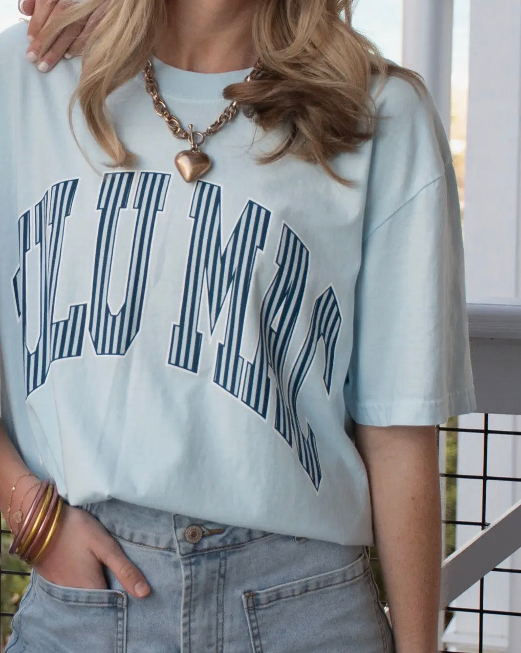Stripe Lulu Mac T-shirt
