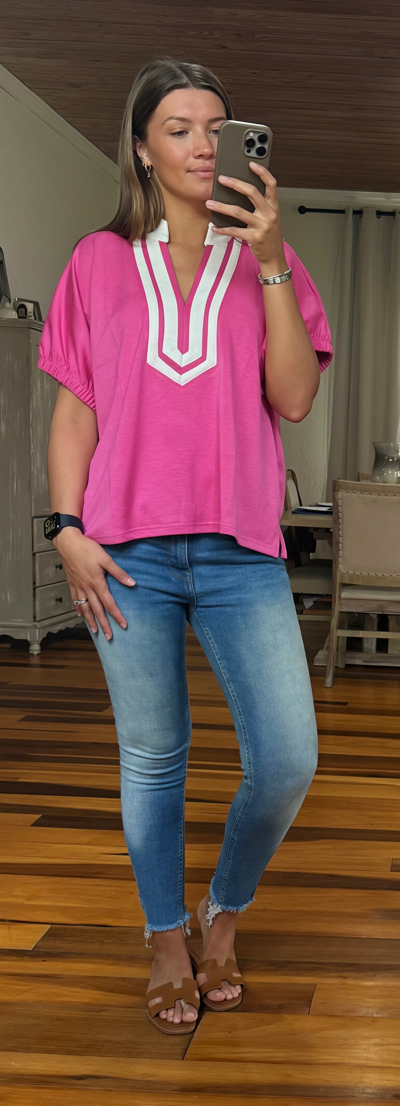 Pink Petal Top - by Entro