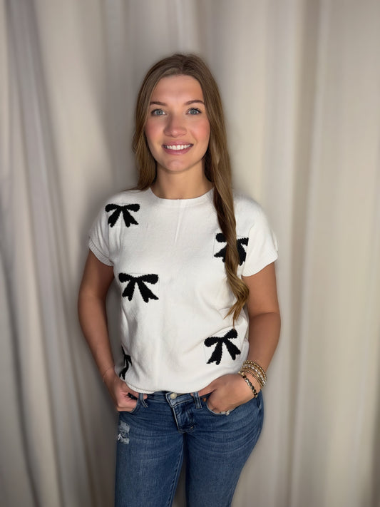 Posh Bow Knit
