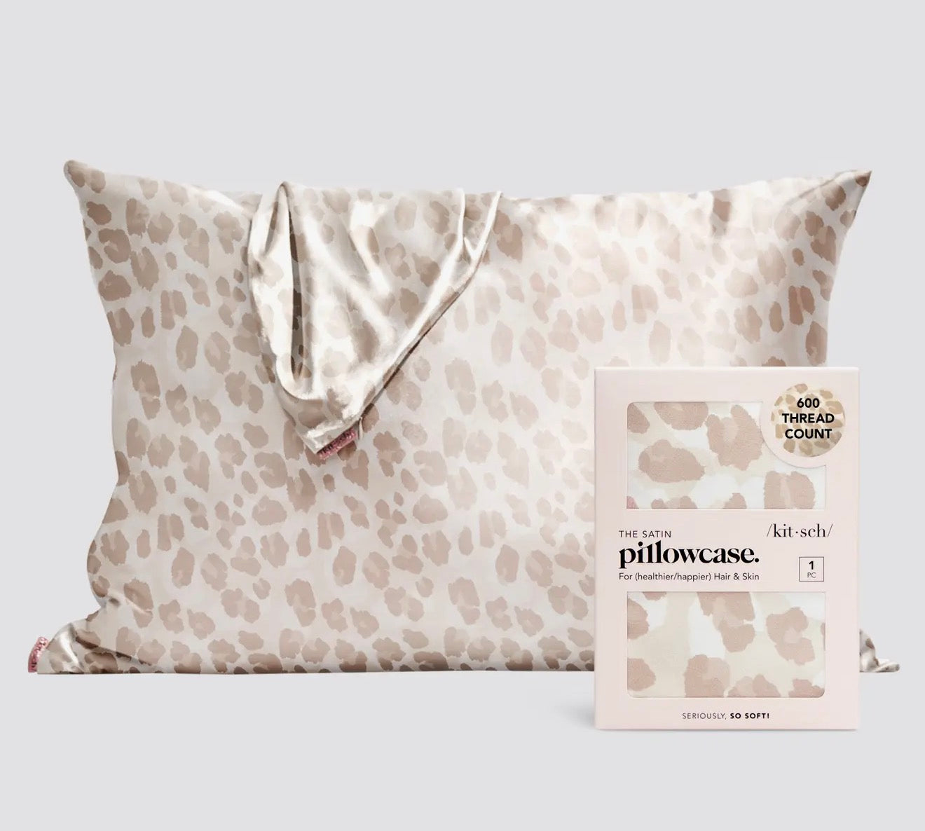 Satin Pillowcase-Leopard