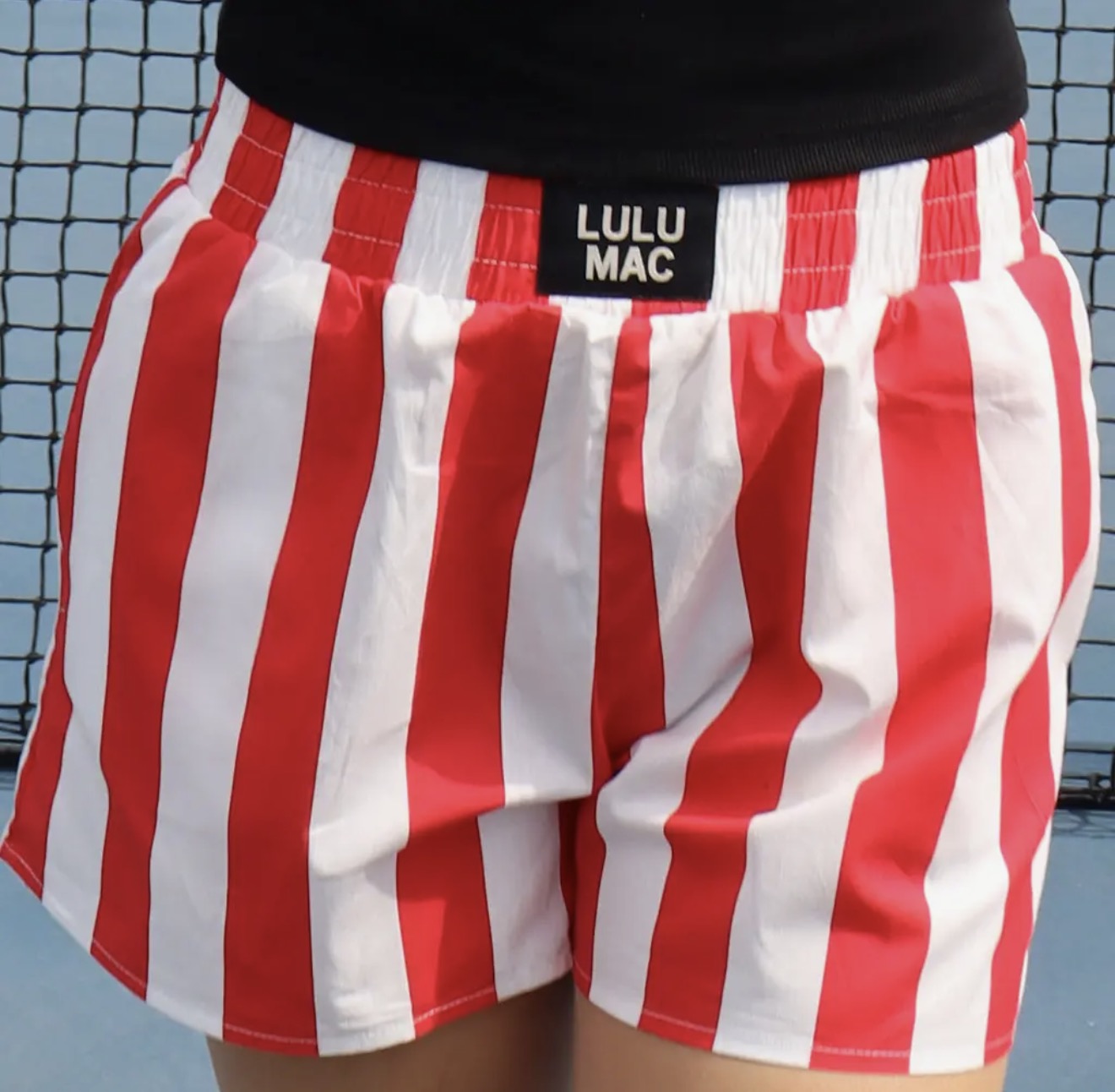 Striped Lulu Mac Shorts