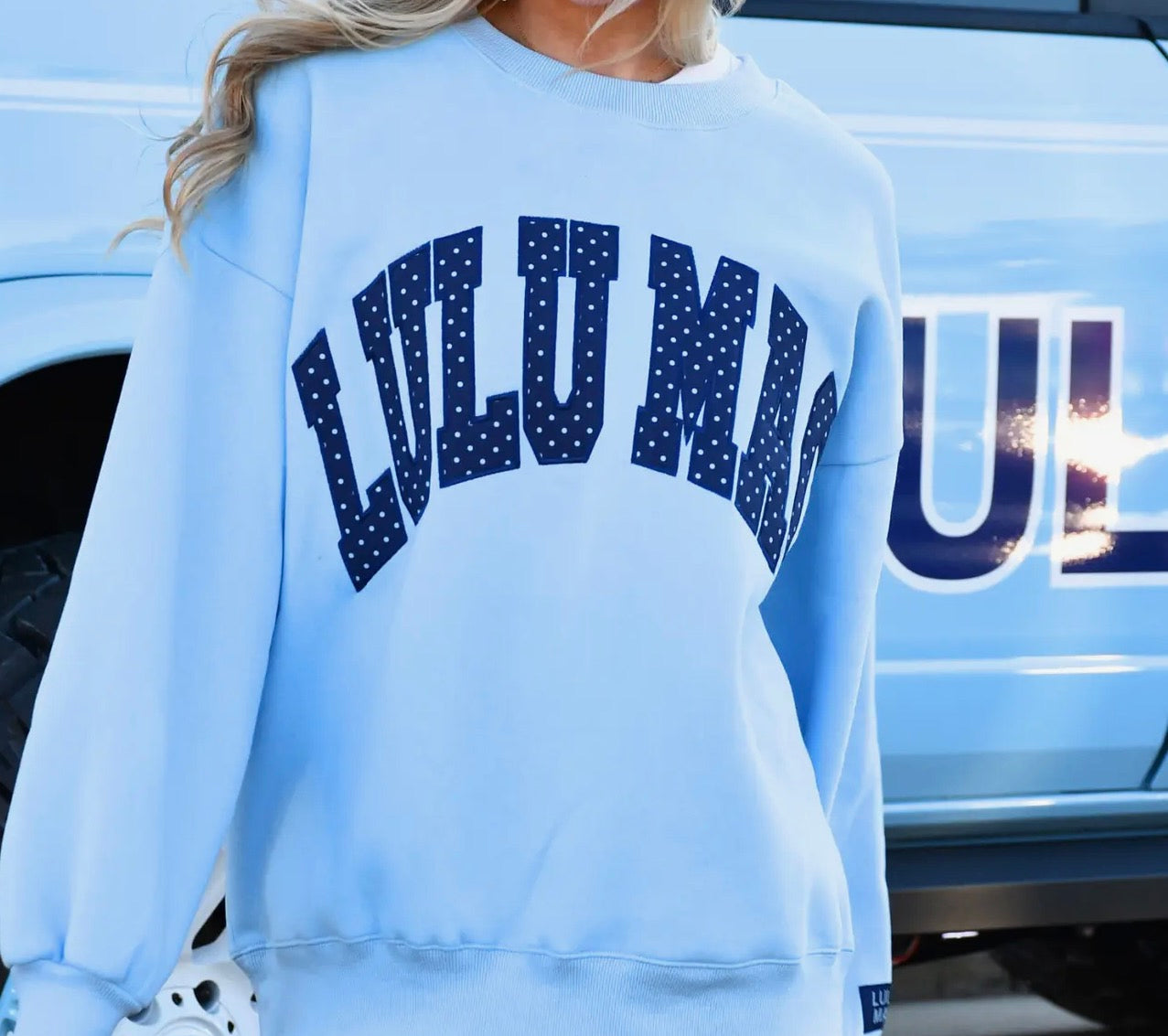 Polka dot Lulu Mac Sweatshirt