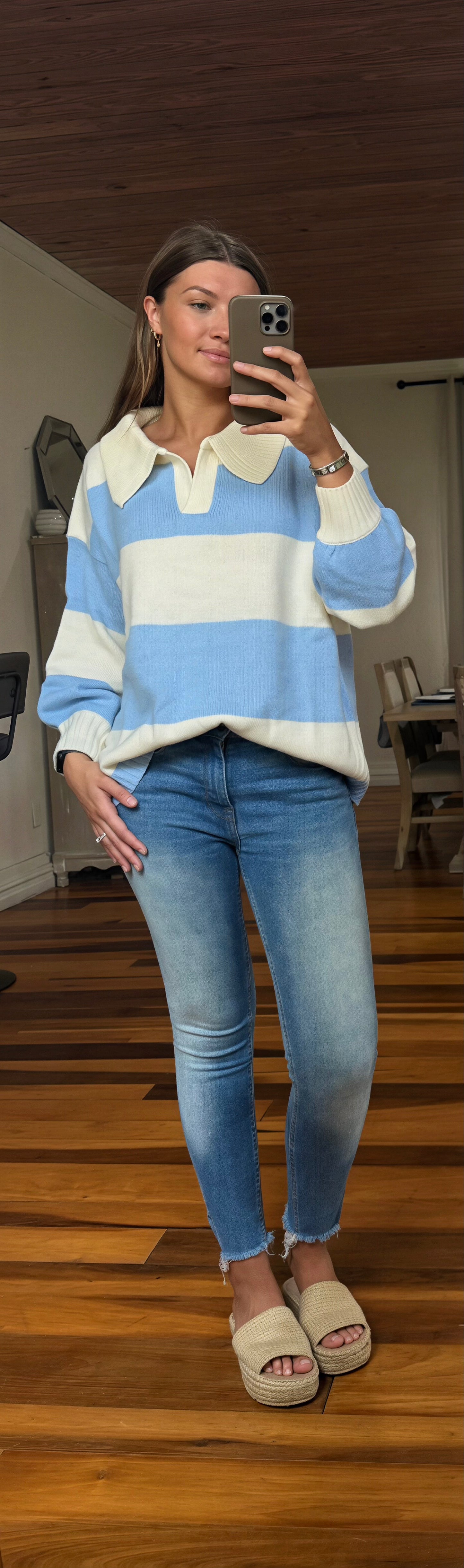 Coastal Collar Knit Top